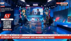 Football - Le sélectionneur des Bleus Didier Deschamps intervient en direct lors du duplex d’un journaliste de la chaîne L’Equipe: "C'est inadmissible, on ne met pas un 3!" - Regardez
