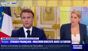 Israël: Emmanuel Macron en discussion avec le Qatar pour libérer les otages français
