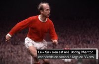 Angleterre - Bobby Charlton est décédé