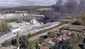 Manifestation Contre l'A69 à Saïx : Incendie d'une Cimenterie et Interpellation de Plusieurs Personnes (vidéo 2)