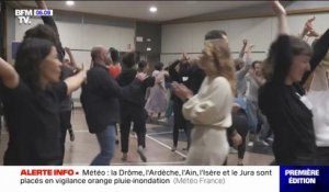 Le Pôle emploi du Rhône a organisé une journée de job-dating sous forme de... cours de danse