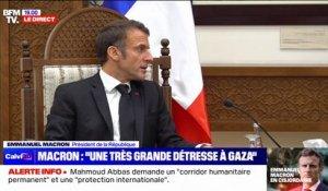Emmanuel Macron: "Une vie palestinienne vaut une vie française, qui vaut une vie israélienne"
