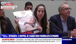 Familles d'otages israéliens à Paris: "Je dois promettre à ma grand-mère qu'elle sera de retour chez elle", déclare la petite-fille d'une femme de 85 ans kidnappée
