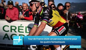 Tour de France 2024: un parcours dessiné pour les quatre fantastiques