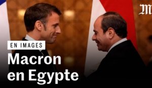 Les images de la visite d’Emmanuel Macron en Egypte et en Jordanie