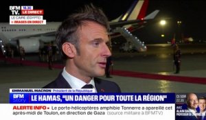 Emmanuel Macron sur la libération des otages du Hamas: "Nous avons eu plusieurs informations qui nous permettent d'avoir de l'espoir dans les prochaines heures"