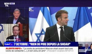 Isaac Herzog (président d'Israël): "Quand on veut me parler d'une solution à deux États, est-ce qu'on peut d'abord me garantir ma sécurité, que la nation voisine ne va pas reproduire les mêmes atrocités?"