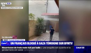 "Pour le moment, il n'y a aucune porte de sortie": Le témoignage d'Oday, français bloqué à Gaza, sur BFMTV