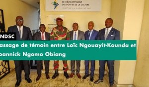 [#Reportage] ONDSC - passage de témoin entre Loïc Ngouayit-Kounda et Joannick Ngomo Obiang