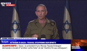 "Les forces humanitaires rentreront aujourd'hui par le sud de Gaza", indique le porte-parole de l'armée israélienne