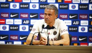 Replay : Conf de presse de Luis Enrique avant Stade Brestois 29 - Paris Saint-Germain