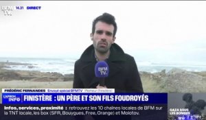 Finistère: un père et son fils foudroyés, ils ont été transférés à l'hôpital