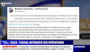 "J'ai eu tort": Benyamin Netanyahu s'excuse après avoir remis en cause l'efficacité des services de renseignements israéliens dans l'attaque du Hamas