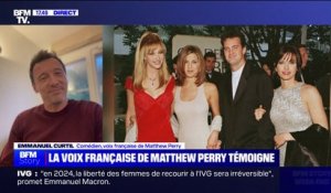 Doublage de la série Friends: "Il y a des choses totalement improvisées, qui n'étaient pas là en anglais", raconte le doubleur de Matthew Perry
