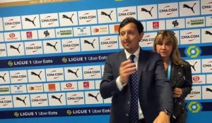 OM-OL : la réaction de Pablo Longoria après les incidents et la blessure de Grosso