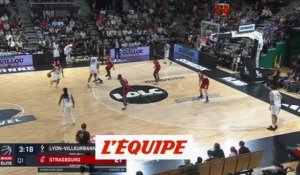 Le grand format d'ASVEL - Strasbourg - Basket - Betclic Elite