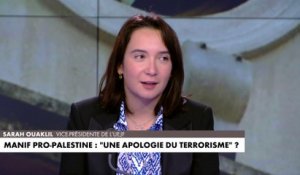 Sarah Ouaklil : «Il y a une responsabilité très grave qu’un député LFI se montre dans une manifestation pro-palestinienne interdite»