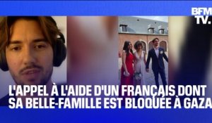 L'appel de Josselin, un Français marié à une Palestinienne, pour sauver sa belle-famille à Gaza