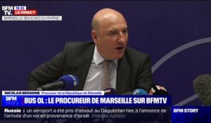 Caillassage du bus de l'Olympique lyonnais: le procureur de la République de Marseille revient sur les faits