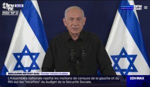 Benjamin Netanyahu (Premier ministre israélien): "Les appels au cessez-le-feu sont des appels à la réédition d'Israël au Hamas, au terrorisme, à la barbarie. Cela n'arrivera pas"