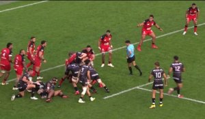 TOP 14 - Essai de Loic CREDOZ (OYO) - RC Toulon - Oyonnax Rugby - Saison 2023-2024
