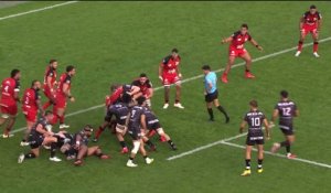 TOP 14 - Essai de Loic CREDOZ (OYO) - RC Toulon - Oyonnax Rugby - Saison 2023-2024