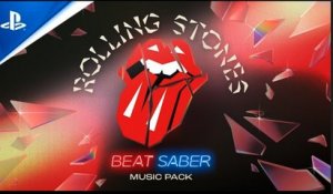 Beat Saber | The Rolling Stones Music Pack Launch Trailer | PSVR & PS VR2 Games
