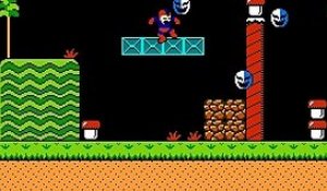 Megaman in the Mushroom Kingdom online multiplayer - nes