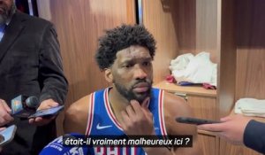 76ers - Embiid : “Nous avons toujours donné le ballon à Harden”