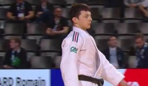 Le replay du combat du tour préliminaire de R. Valadier-Picard  - Judo - Championnats d'Europe
