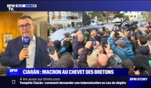 Tempête Ciarán: "On a eu des dégâts énormes", témoigne Dominique Cap, maire de Plougastel-Daoulas (Finistère)