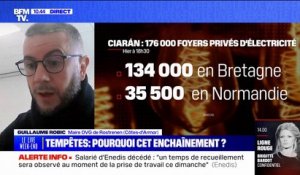 Guillaume Robic, maire de Rostrenen (Côtes-d'Armor): "De nombreux foyers n'ont toujours pas accès au réseau électrique ni parfois aux télécommunications"