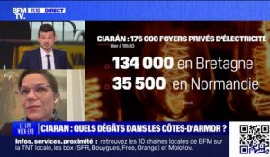 Fanny Chappé, maire socialiste de Pampol (Côtes-d'Armor): "Sur Pampol, près de 400 foyers sont sans électricité"