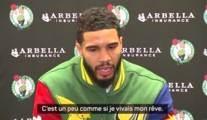 Celtics - Tatum : "C'est un peu comme si je vivais mon rêve"