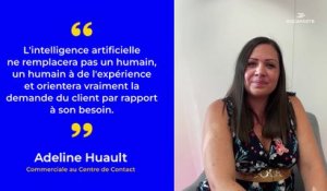 #InsideDocaposte | Adeline Huault, commerciale sédentaire, au cœur du centre de contact de Docaposte