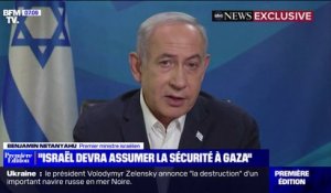 Benjamin Netanyahu: "Israël devra, pendant une durée indéterminée, assumer la responsabilité globale de la sécurité dans la bande de Gaza"