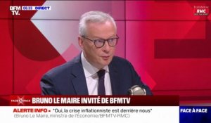 Bruno Le Maire: "Nous avons réussi à sortir de cette crise inflationniste en deux années"