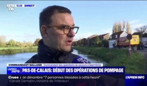 Crue dans le Pas-de-Calais: début des opérations de pompage à Arques