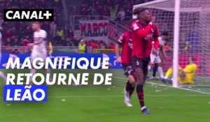 Superbe retourné de Leão qui égalise ! - AC Milan / Paris-SG - Ligue des Champions 2023-24 (J4)