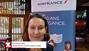 Florence Calla, directrice Air France océan Indien, confirme l'abandon de l'aéroport d'Orly à partir de 2026