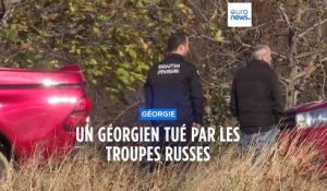 Géorgie : des soldats russes ont tué un civil, affirme Tbilissi