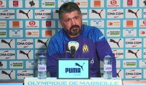 RCL-OM : Gattuso "Aubameyang est dispo pour le match de Lens"