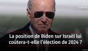La position de Biden sur Israël lui coûtera-t-elle l’élection de 2024 ?