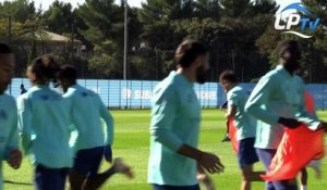 Les absents à l'entrainement avant Lens-OM