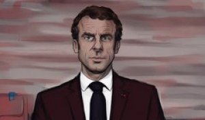 Emmanuel Macron critique la modération d'un réseau social.