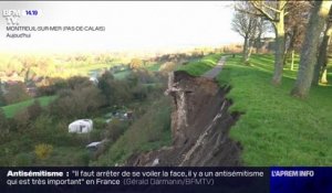 Pas-de-Calais: une partie des fortifications de Montreuil-sur-mer a cédé à cause des fortes pluies