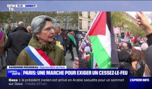 Conflit Israël-Gaza: "Le cessez-le-feu, c'est le message que doit marteler le président de la République", affirme Sandrine Rousseau