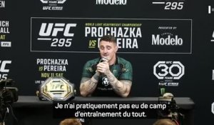 UFC 295 - Aspinall : "Je n’ai pratiquement pas eu d’entraînement du tout"