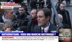 Pour le président du CRIF, "le principal, c'est de savoir ce qui sera fait demain" contre l'antisémitisme