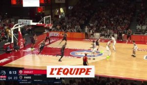 Le résumé de Cholet - Paris - Basket - Betclic Elite